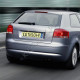 Бампер задний в цвет кузова 3дв Audi A3 8P (2003-2008) Бампер задний в цвет кузова 3дв Audi A3 8P (2003-2008)