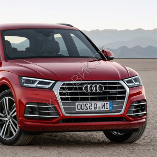 Передний бампер правый в цвет кузова Audi Q5 FY (2017-) Передний бампер правый в цвет кузова Audi Q5 FY (2017-)