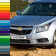 Бампер передний в цвет кузова Chevrolet Cruze (2009-2012) дорестайлинг Бампер передний в цвет кузова Chevrolet Cruze (2009-2012) дорестайлинг