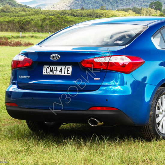 Бампер задний в цвет кузова Kia Cerato 3 (2013-2016) Бампер задний в цвет кузова Kia Cerato 3 (2013-2016)