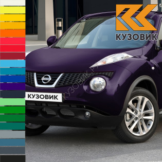 Бампер передний в цвет кузова Nissan Juke (2010-2014) с отверстием под крюк Бампер передний в цвет кузова Nissan Juke (2010-2014) с отверстием под крюк