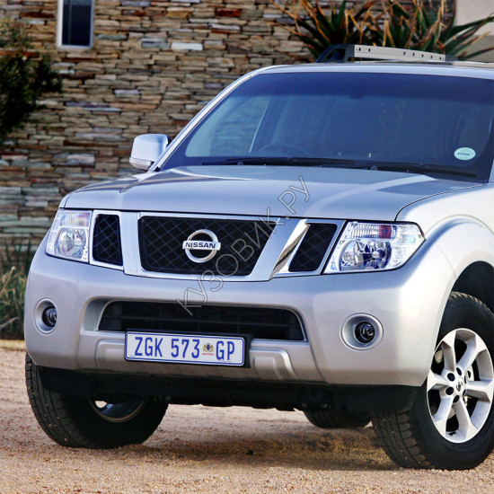 Передний бампер в цвет кузова Nissan Pathfinder R51 (2010-) рестайлинг Передний бампер в цвет кузова Nissan Pathfinder R51 (2010-) рестайлинг