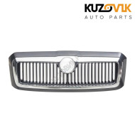 Решётка радиатора Skoda Octavia A4 Tour (2000-2011) в сборе с хром молдингом KUZOVIK