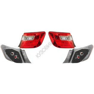 Фонари задние Тойота Камри Toyota Camry V50 (2011-) комплект 2 штуки левый и правый TOYOTA высокое качество