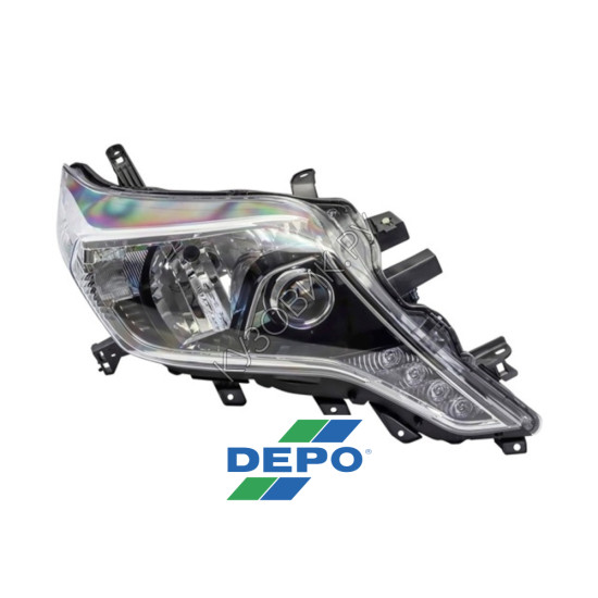 Фара правая Toyota Land Cruiser Prado 150 рестайлинг (2013-2017) DEPO