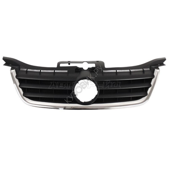 Решетка радиатора VW CADDY 04- / TOURAN 03-06 хром молдинг SAT