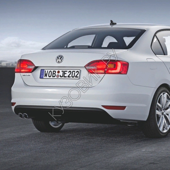 Бампер задний в цвет кузова Volkswagen Jetta 6 (2011-2014) Бампер задний в цвет кузова Volkswagen Jetta 6 (2011-2014)